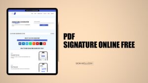 PDF Signature Online Free