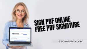 Sign PDF Online - Free PDF Signature
