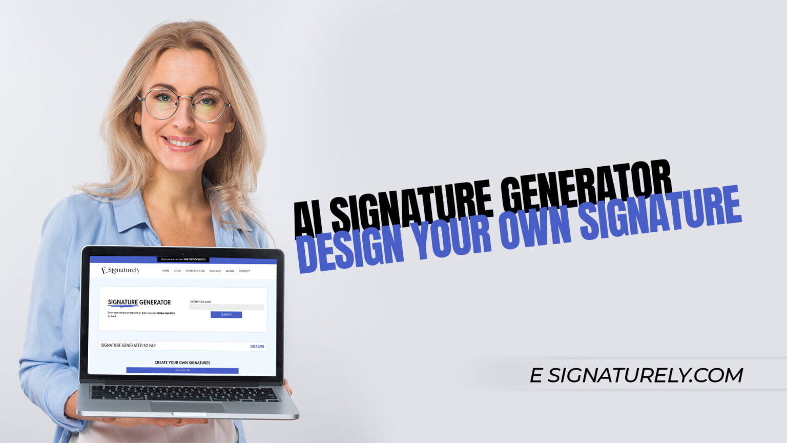 Signature Generator - E Signaturely
