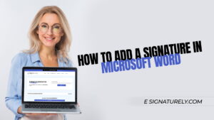 How to Add a Signature in Microsoft Word