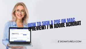 How to Sign a PDF on Mac Preview Acrobat