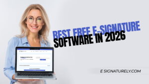 Best Free E-Signature Software in 2026